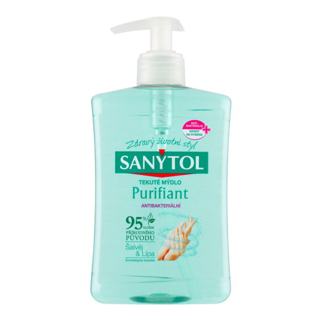 Sanytol - antibakteriální mýdlo Purifiant, 500 ml