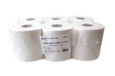 EKO Toaletní papír ALFA TOP-S pr.190, 12 rolí, 2 vrstvy, celulóza, bílý, ECOLABEL